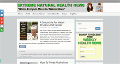 Desktop Screenshot of extremenaturalhealth.com
